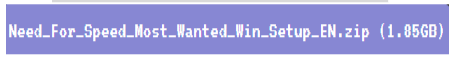 Need for Speed Most Wanted 2005 for Windows Installing Step 1